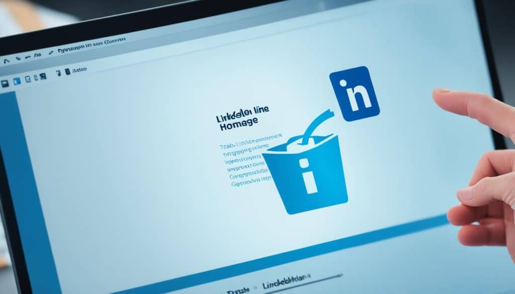 Delete outdated resume from LinkedIn