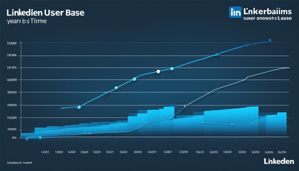 LinkedIn Membership Growth Chart