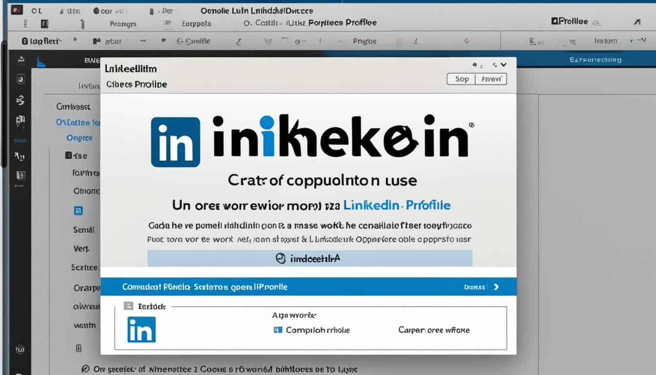 LinkedIn Profile Editing