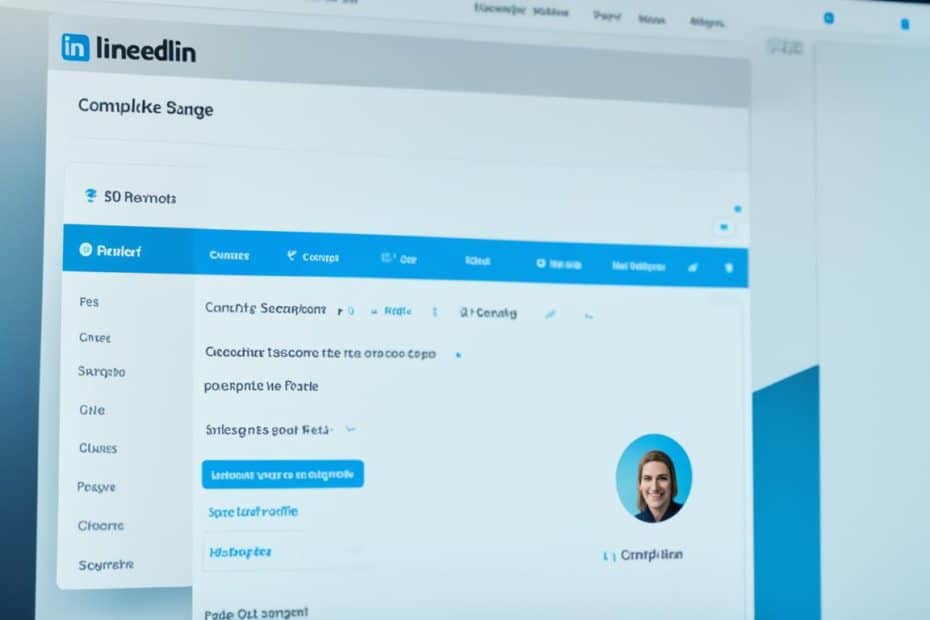 modify LinkedIn profile