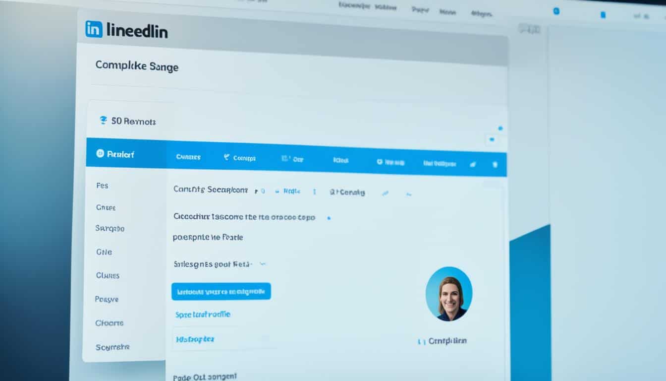 modify LinkedIn profile